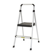 Cosco Stool 2-Step Aluminum 11-628-ABK4